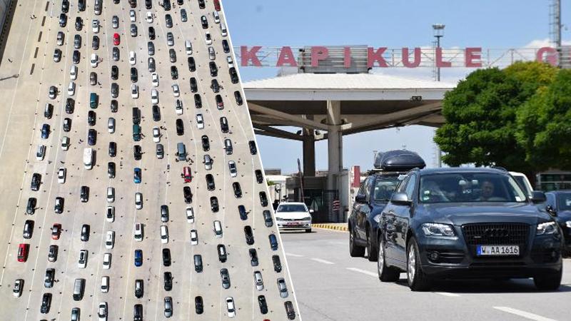 Kapıkule'de gurbetçi yoğunluğu sürüyor