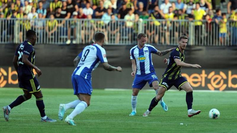 Fenerbahçe hazırlık maçında Hertha Berlin'e mağlup oldu