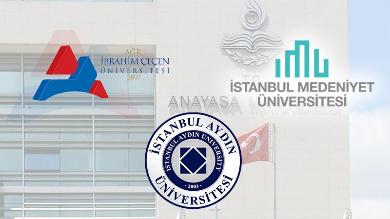 Üç üniversite rektörlüğünden AYM'nin 'Barış Akademisyenleri' kararına karşı kampanya