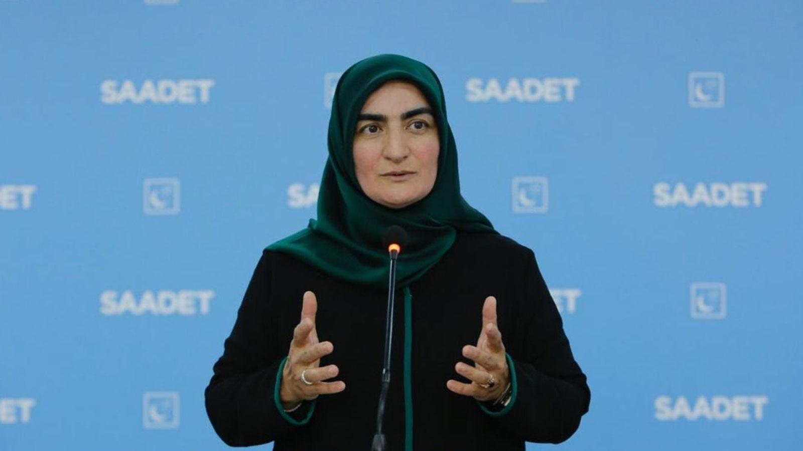 Saadet Partisi Kadın Kolları Genel Başkanı, iki yaşından küçük çocuklu çalışan annelere verilen maddi desteği 'tehlikeli' buldu, "İtirazımız var" dedi