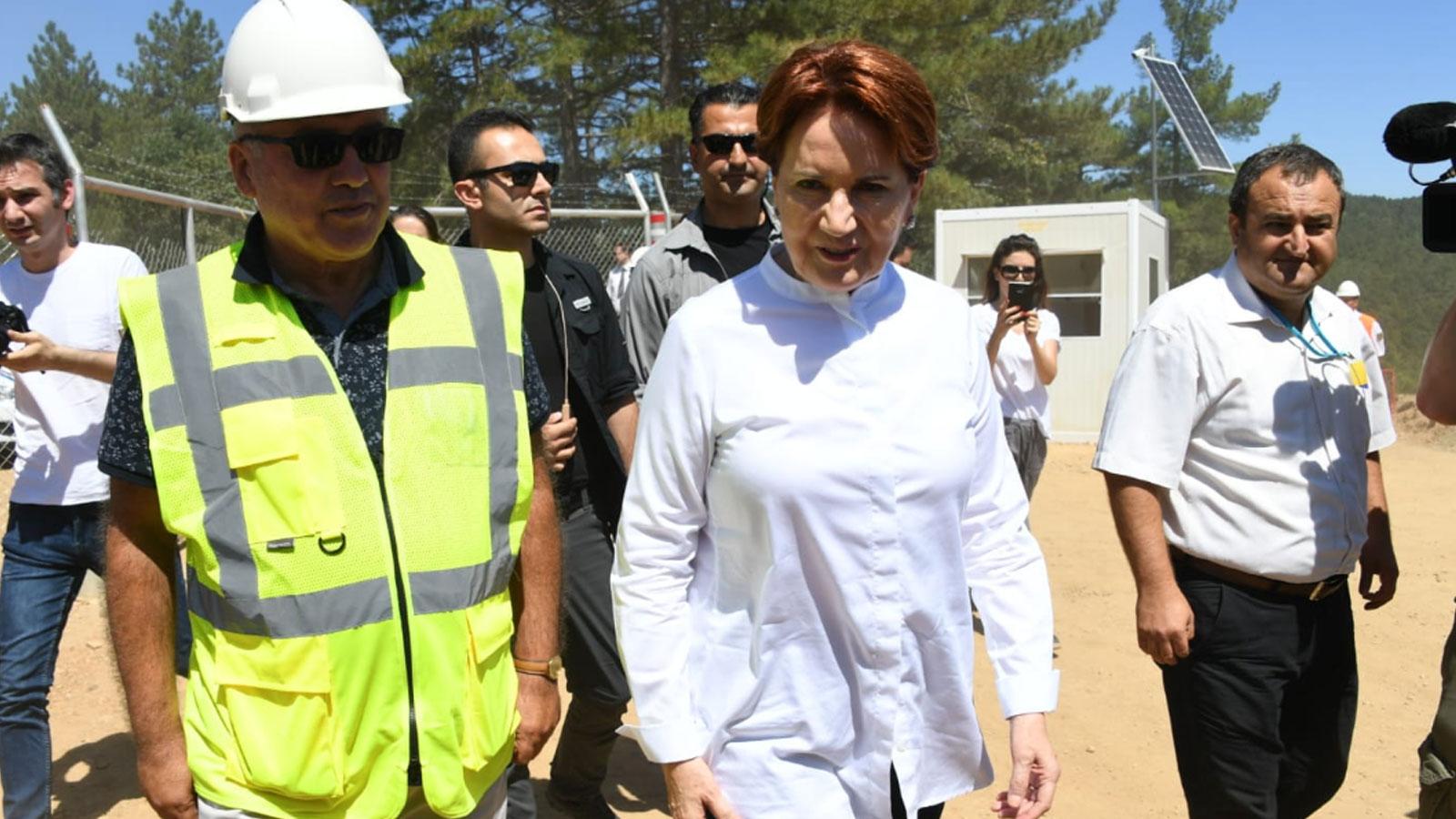 Akşener, Kaz Dağları'nda Erdoğan'a seslendi: Gel şurayı gör 