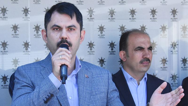 Bakan Kurum: Konya ile liderimiz arasına kimse giremeyecektir