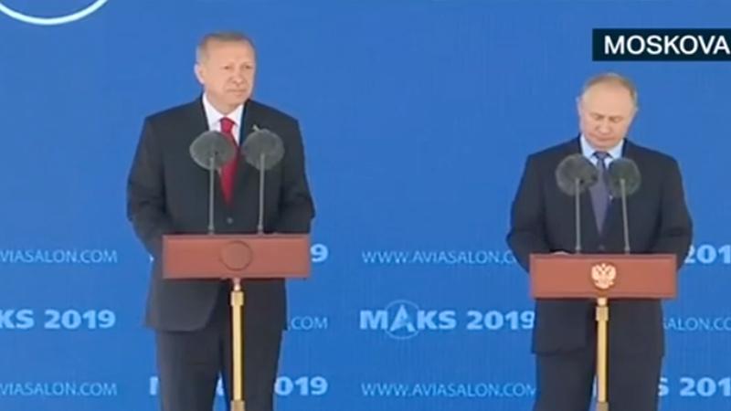 İdlib gerilimi sonrası Erdoğan Moskova'da: İlk açıklamada Rusya ve Türkiye arasında 'samimiyet' vurgusu 