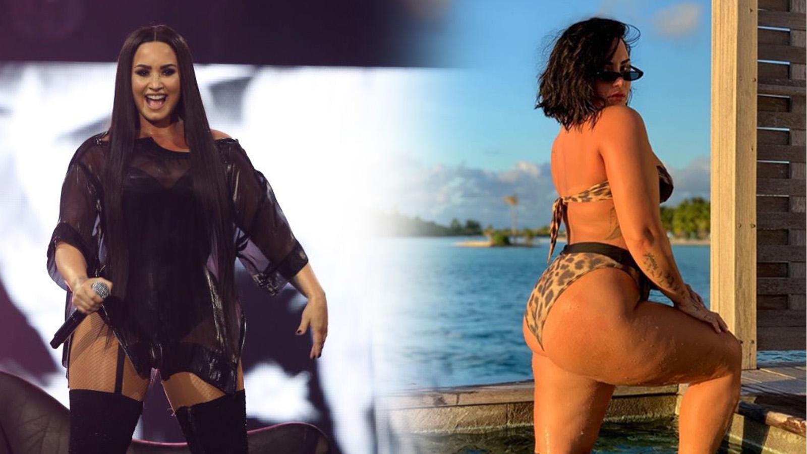 Demi Lovato'dan "Kendinizi olduğunuz gibi sevin!" mesajı