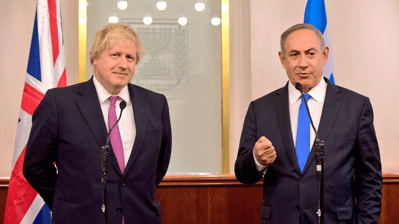 Netanyahu, Johnson'ın ismini karıştırdı: Londra'da Boris Yeltsin'le bir araya geldim