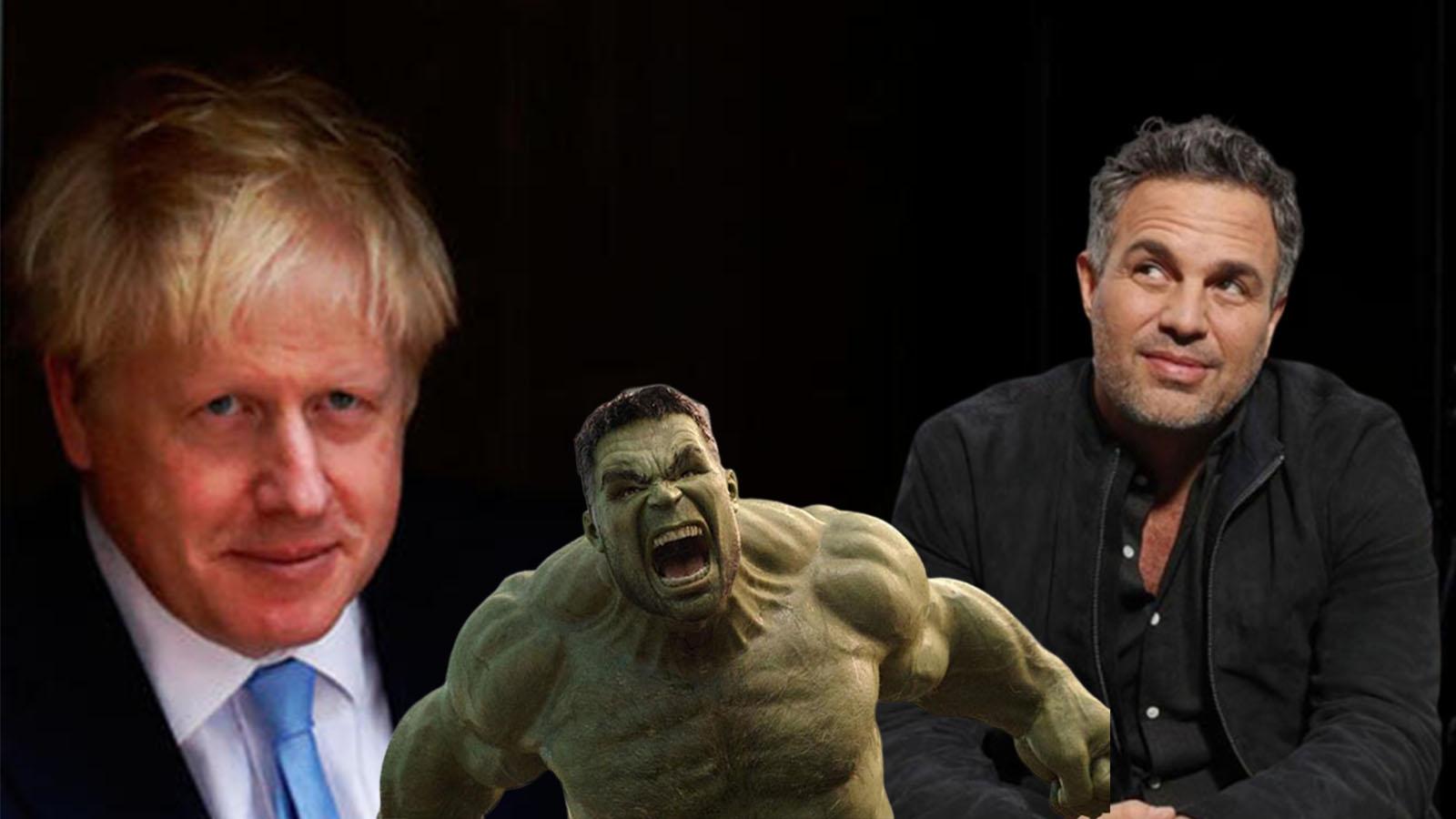 Hulk’ı canlandıran aktörden Boris Johnson’a: Hulk en iyi ’birlik’ olduğunda çalışır, tek başına kaldığında felakete neden olur