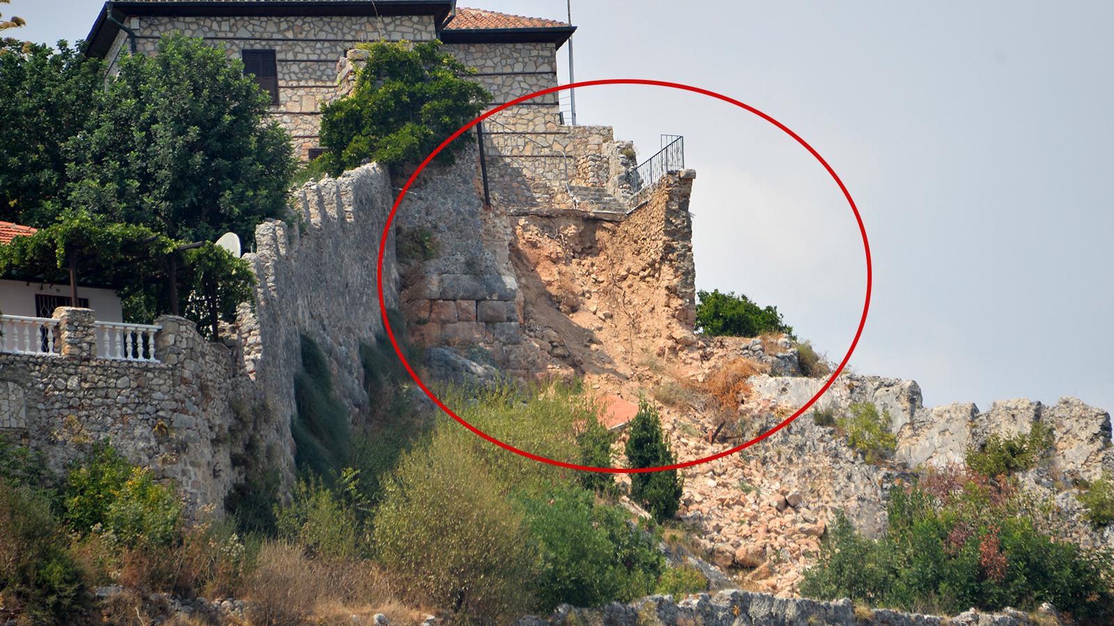 Alanya Kalesi'nde surları yıkan skandal: Avusturyalı Walter Godina için savcılığa suç duyurusu!