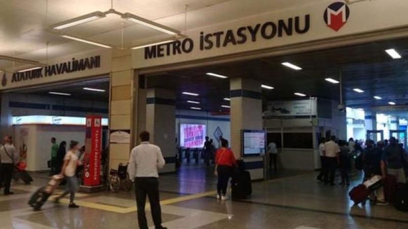 Atatürk Havalimanı'na metro seferleri valilik ve belediyenin aldığı kararla durduruldu