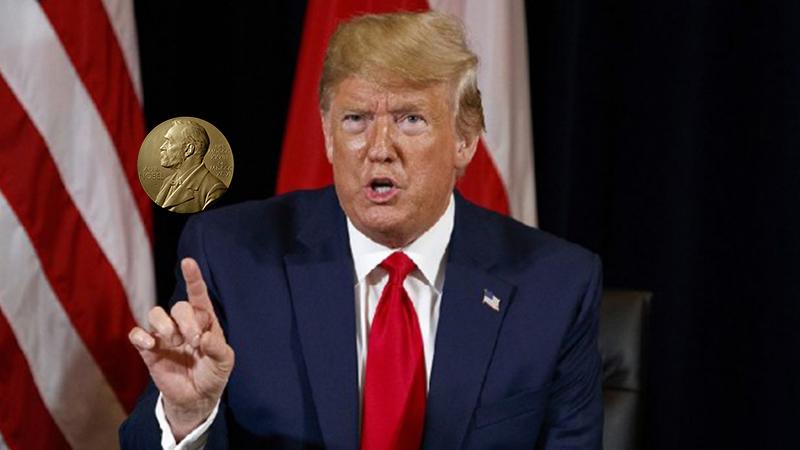 Trump: Ödüller adil verilse birçok şey için Nobel alırdım