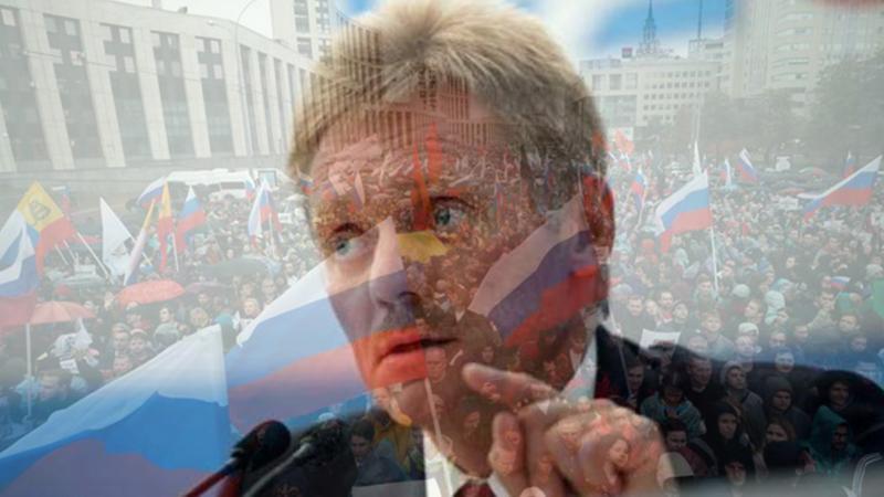 Kremlin sözcüsü: ABD'de böyle protestolar yaparsanız vurulursunuz, Rusya'da sadece kollarınızı kırıp gözaltına alırlar