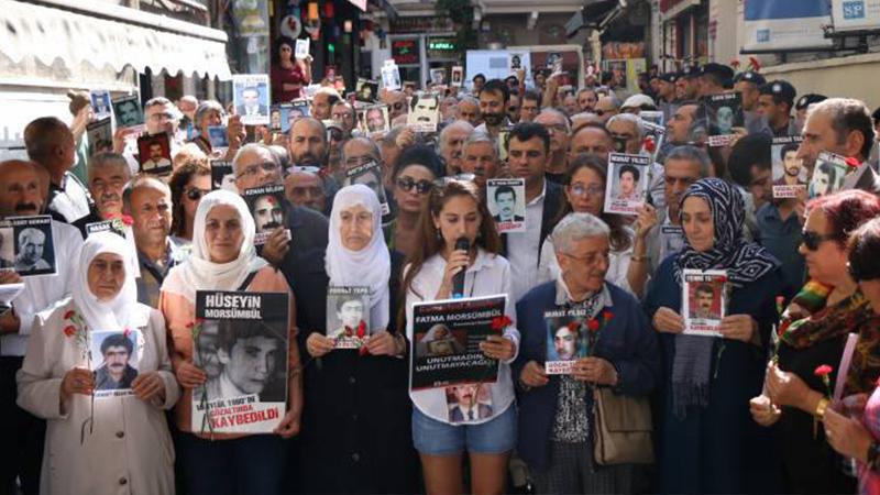 Cumartesi Anneleri 757. kez Taksim'de: "Türkiye'de devletin temeli çürümüştür"