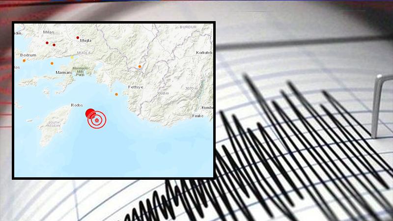 Akdeniz'de 5,1 büyüklüğünde deprem meydana geldi 