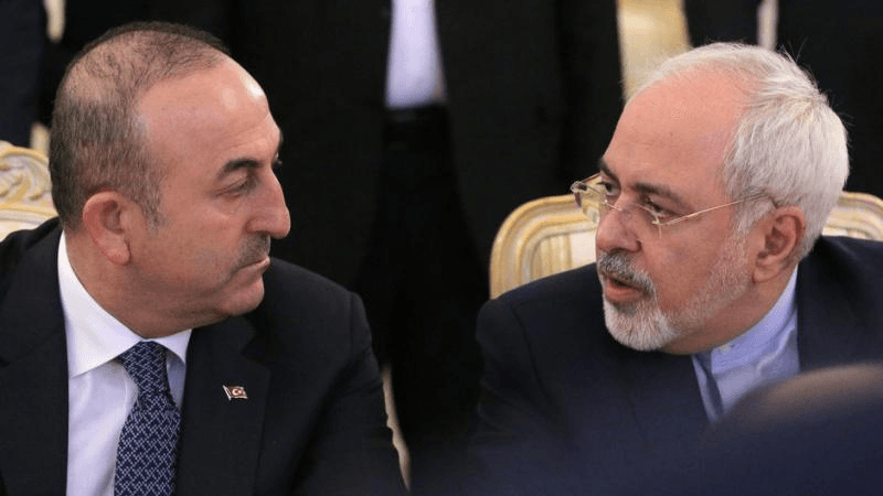 Dışişleri Bakanı Çavuşoğlu, İranlı mevkidaşı Zarif ile görüştü