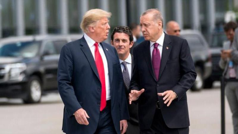 ABD Başkanı Donald Trump ve Cumhurbaşkanı Recep Tayyip Erdoğan