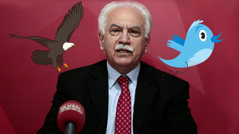 Doğu Perinçek: Twitter kuşsa, biz kartalız