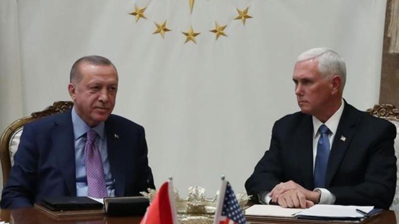 Erdoğan-Pence görüşmesi: "Temel mesele operasyonun duracağı sürenin belirlenmesiydi, kalan konularda hızlıca ilerlendi" 