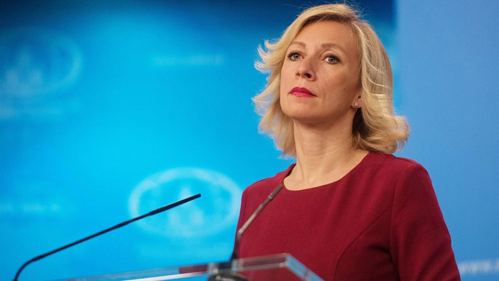 Rusya Dışişleri Bakanlığı Sözcüsü Zaharova: Türkiye’ye Rusya-Ukrayna müzakerelerindeki çabaları için minnettarız