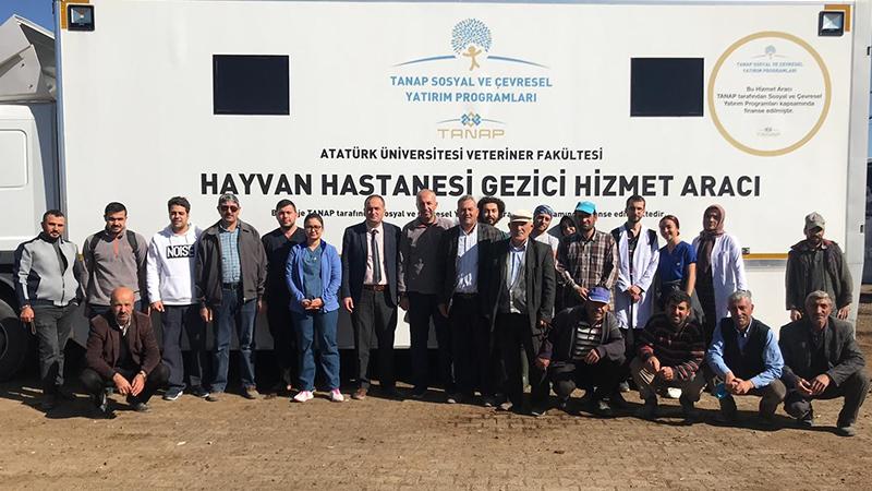 Gezici Hayvan Hastanesi Horasan’da