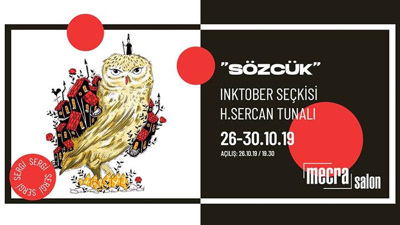 Mürekkep ve sanatın buluşması Inktober seçkisi [mecra]’da