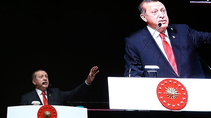 Erdoğan: İran'dan maalesef bazı çatlak sesler çıkıyor ama Ruhani'den değil