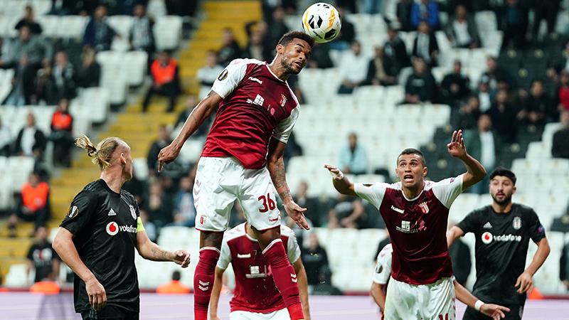 Beşiktaş, UEFA Avrupa Ligi'ndeki üçüncü maçından da mağlup ayrıldı