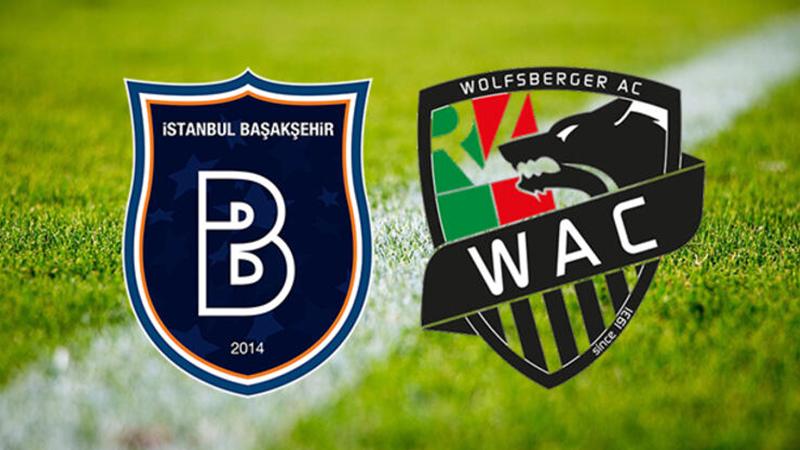 Başakşehir-Wolfsberger maçında ilk yarı golsüz bitti