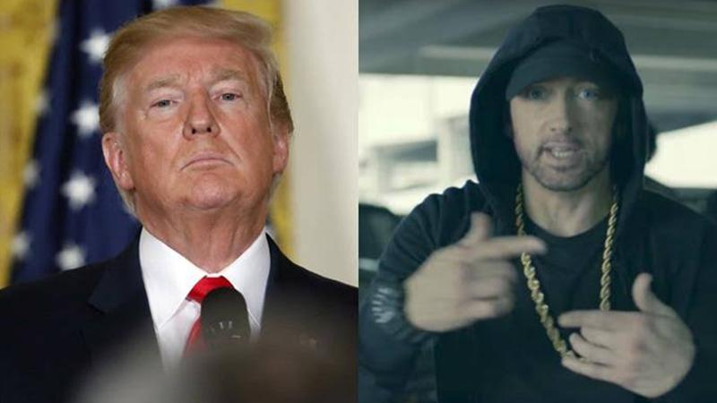 ABD Gizli Servisİ'nin Trump'ı tehdit ettiği için Eminem'i sorguladığı ortaya çıktı