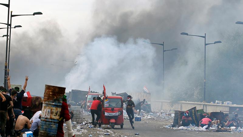 Irak'ta protestolar: 3 günde 74 ölü