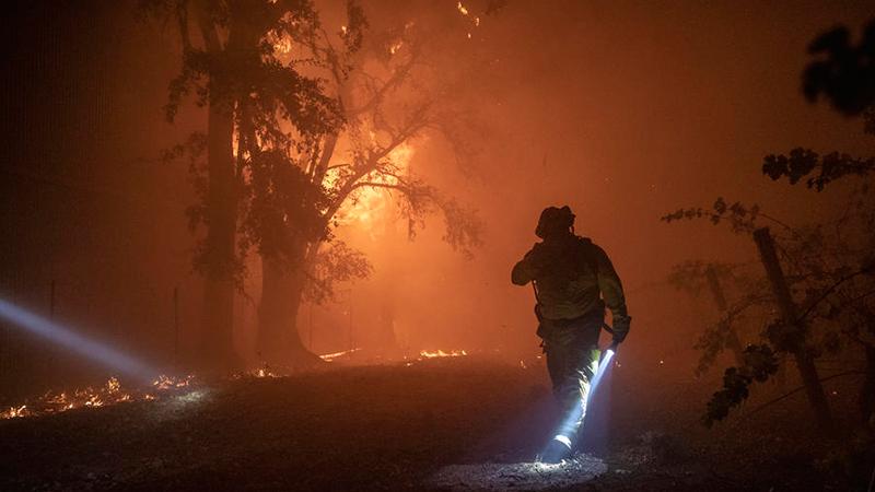 California yangını kontrol altına alınamadı