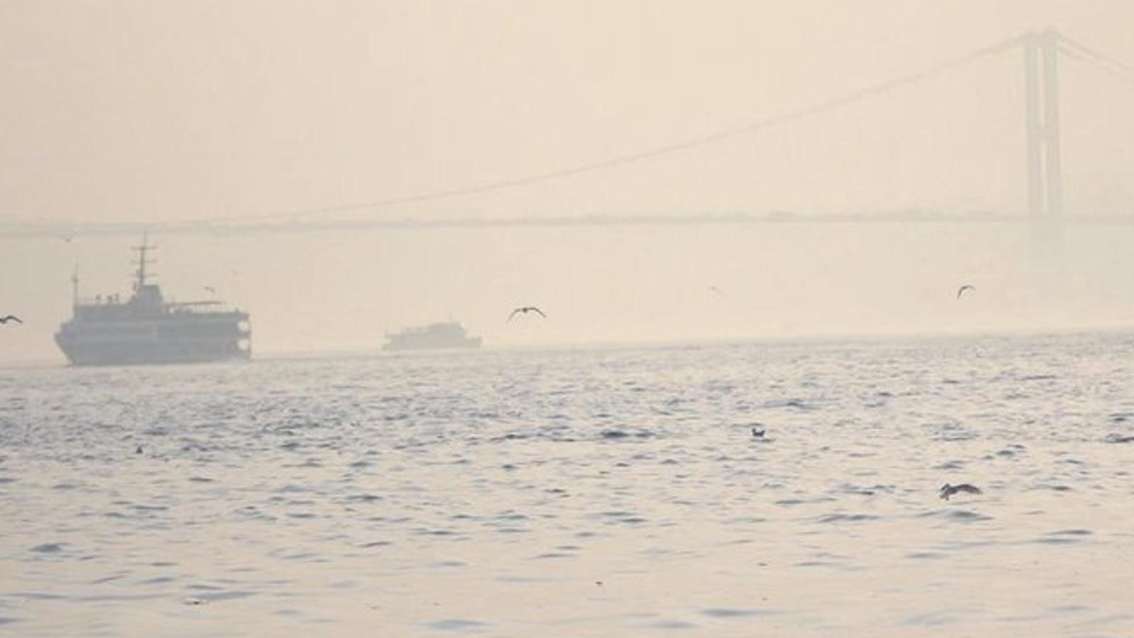 İstanbul Boğazı sis nedeniyle transit gemi geçisine kapatıldı