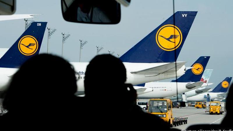 Lufthansa kabin görevlileri greve başladı