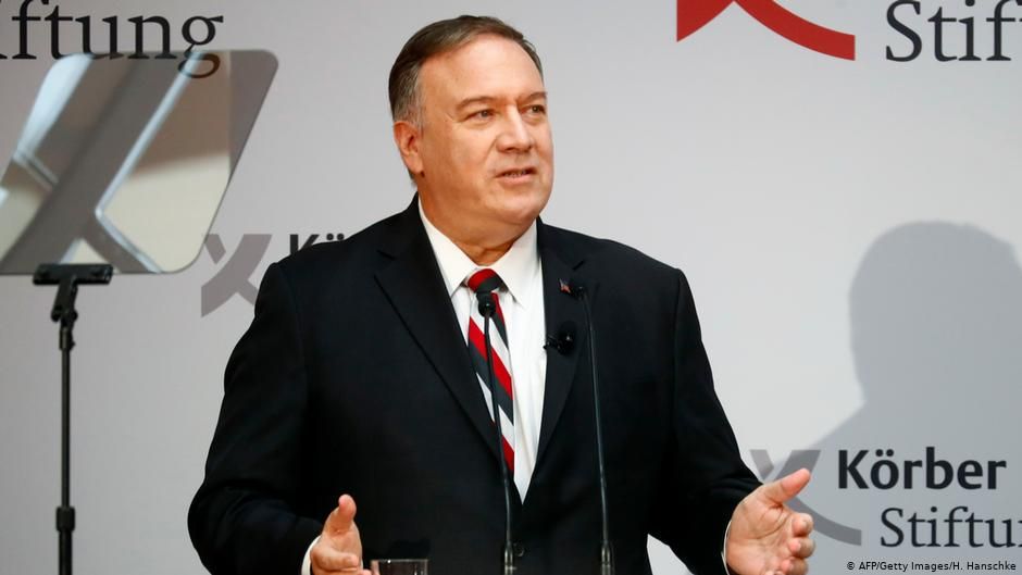 Pompeo Berlin'de açıkladı: SDG'ye destek sürecek