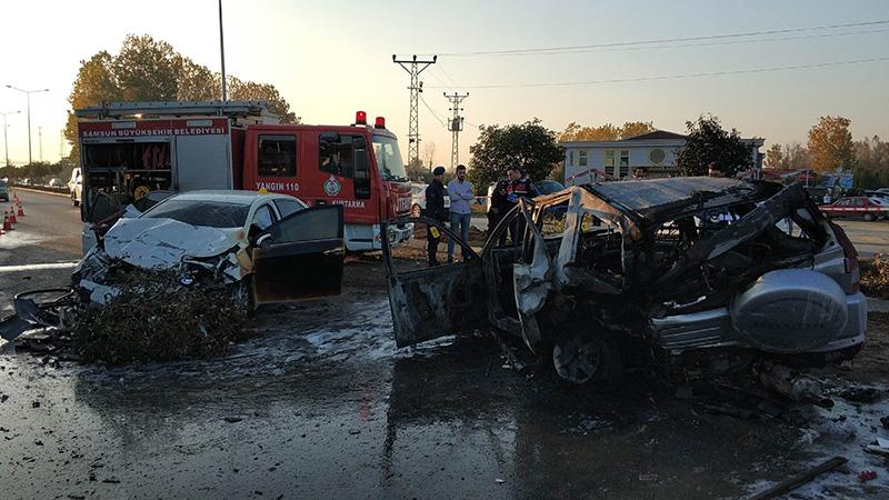 Samsun Cumhuriyet Savcısı'nın kullandığı araç başka bir araçla kafa kafaya çarpıştı; savcının 8 yaşındaki kızı hayatını kaybetti