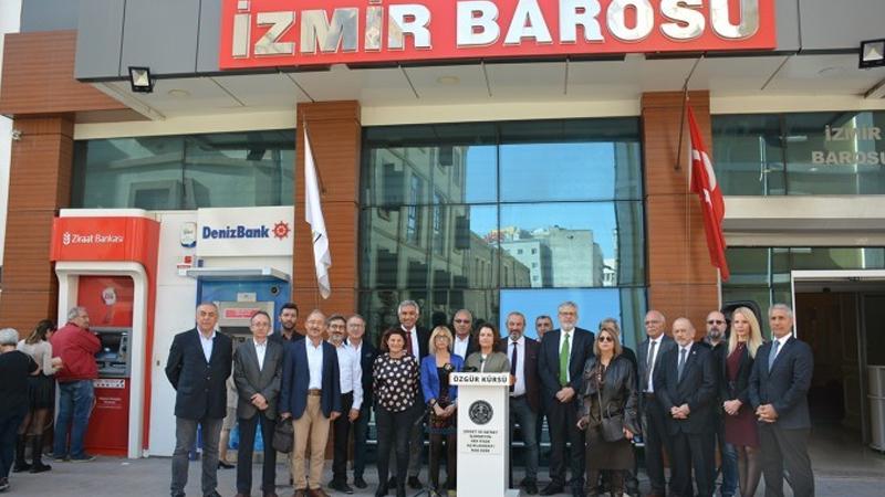 İzmir Barosu'ndan genel kurul açıklaması: TBB'nin bu çağrı hakkında bir tasarruf yetkisi yok