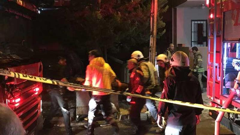 Kartal'da mobilya atölyesinde yangın: 2 kişi öldü