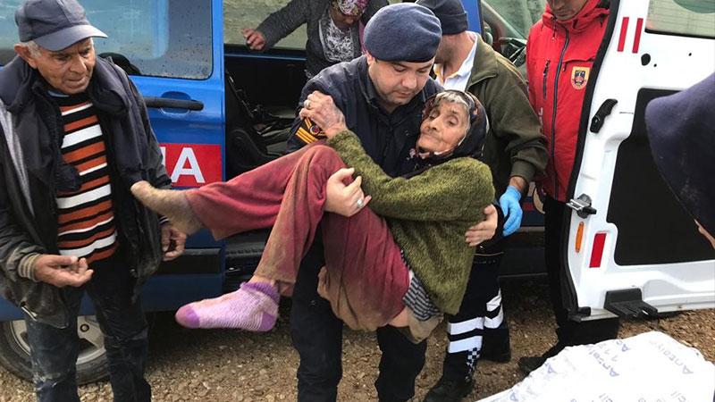 Alzheimer hastası kadın zeytin toplarken kayboldu, 14 saat sonra bulundu