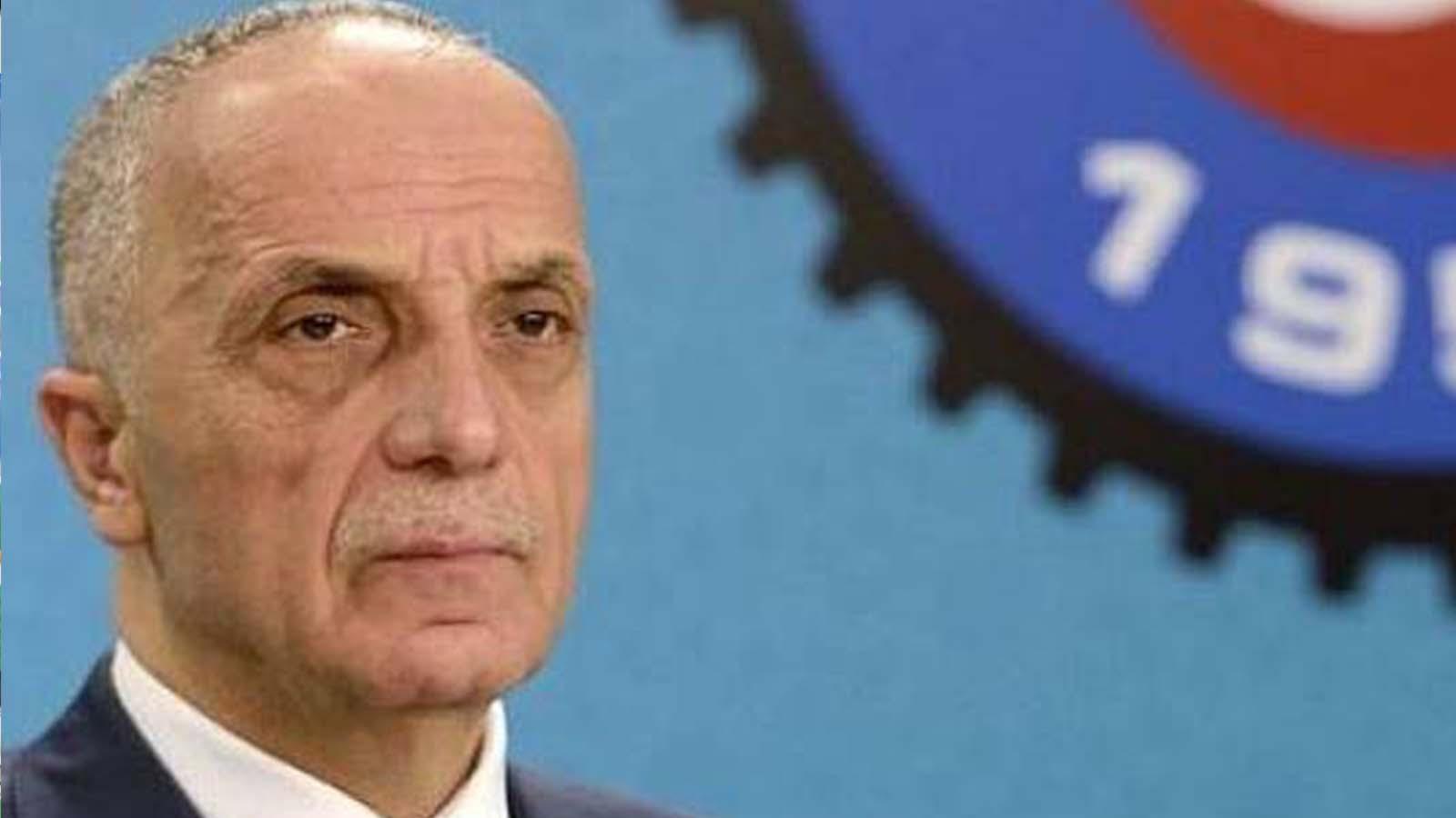 Türk-İş Genel Başkanı Ergün Atalay’dan asgari ücret açıklaması