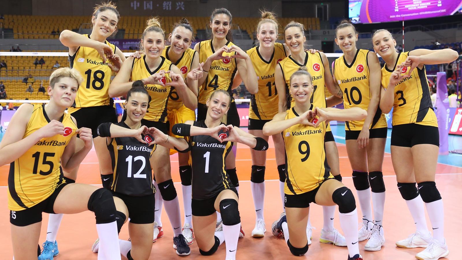 VakıfBank Voleybol Takımı dünya üçüncüsü oldu