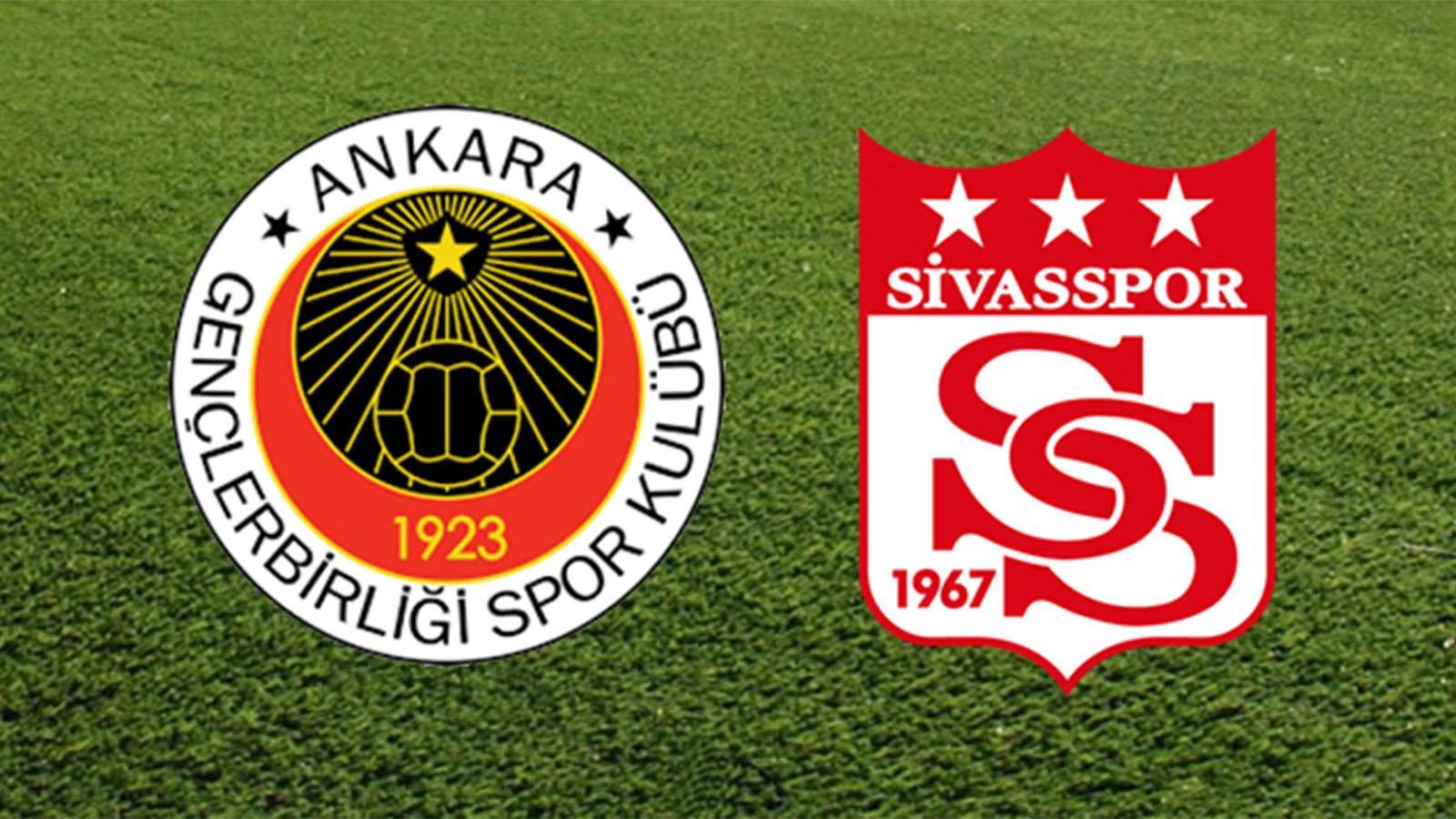 Gençlerbirliği - Sivasspor maçında beraberlik