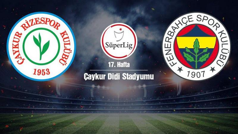 Maç sonu | Çaykur Rizespor 1 - 2 Fenerbahçe