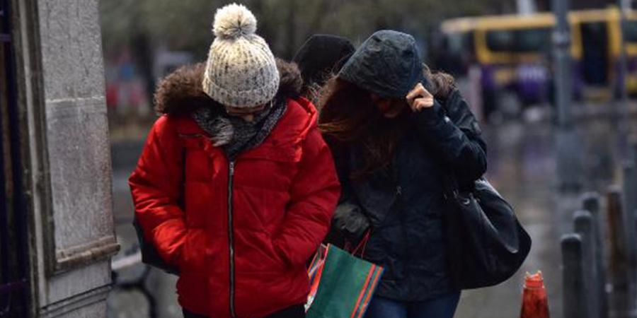 İstanbul'dan fırtına manzaraları