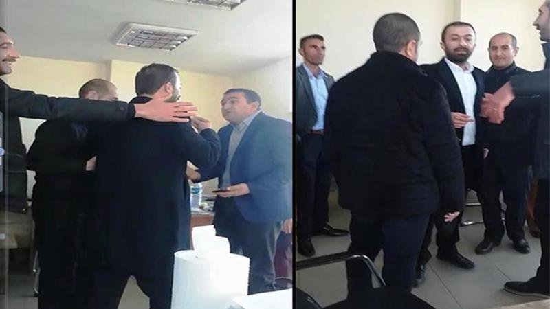 AKP ilçe başkanı, gönderdiği kişiye yardım yapılmayınca vakfı bastı iddiası