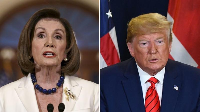 Trump'tan İran bayrağı önünde başörtülü Nancy Pelosi paylaşımı