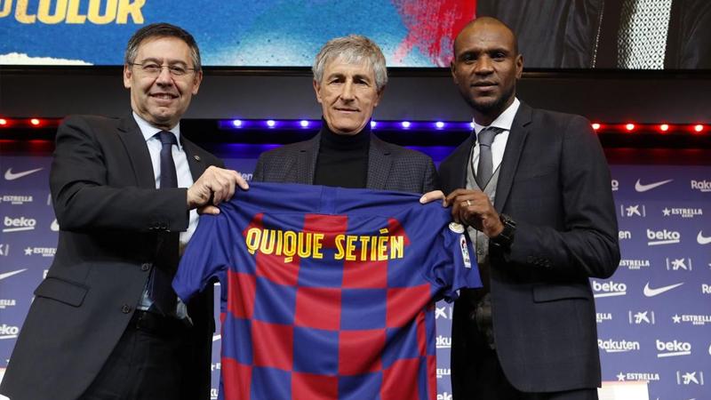 Barcelona'nın yeni teknik direktörü Quique Setien