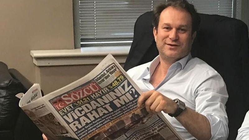 Sözcü gazetesi sahibi Burak Akbay hakkındaki yakalama kararı kaldırıldı