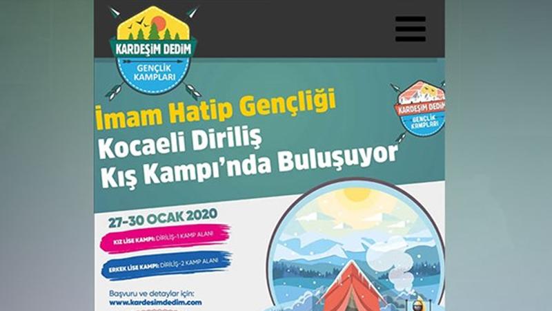 Önder İmam Hatipliler Derneği'nden harem-selamlık 'Diriliş' kampı