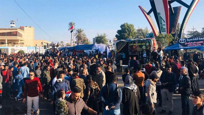 Bağdat'ta protesto gösterileri kana bulandı