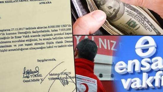 CHP'nin ABD Temsilcisi: Ensar'ın TÜRKEN Vakfı'na yaptığını öne sürdüğü 8 milyon dolarlık bağış kayıtlarda yok 