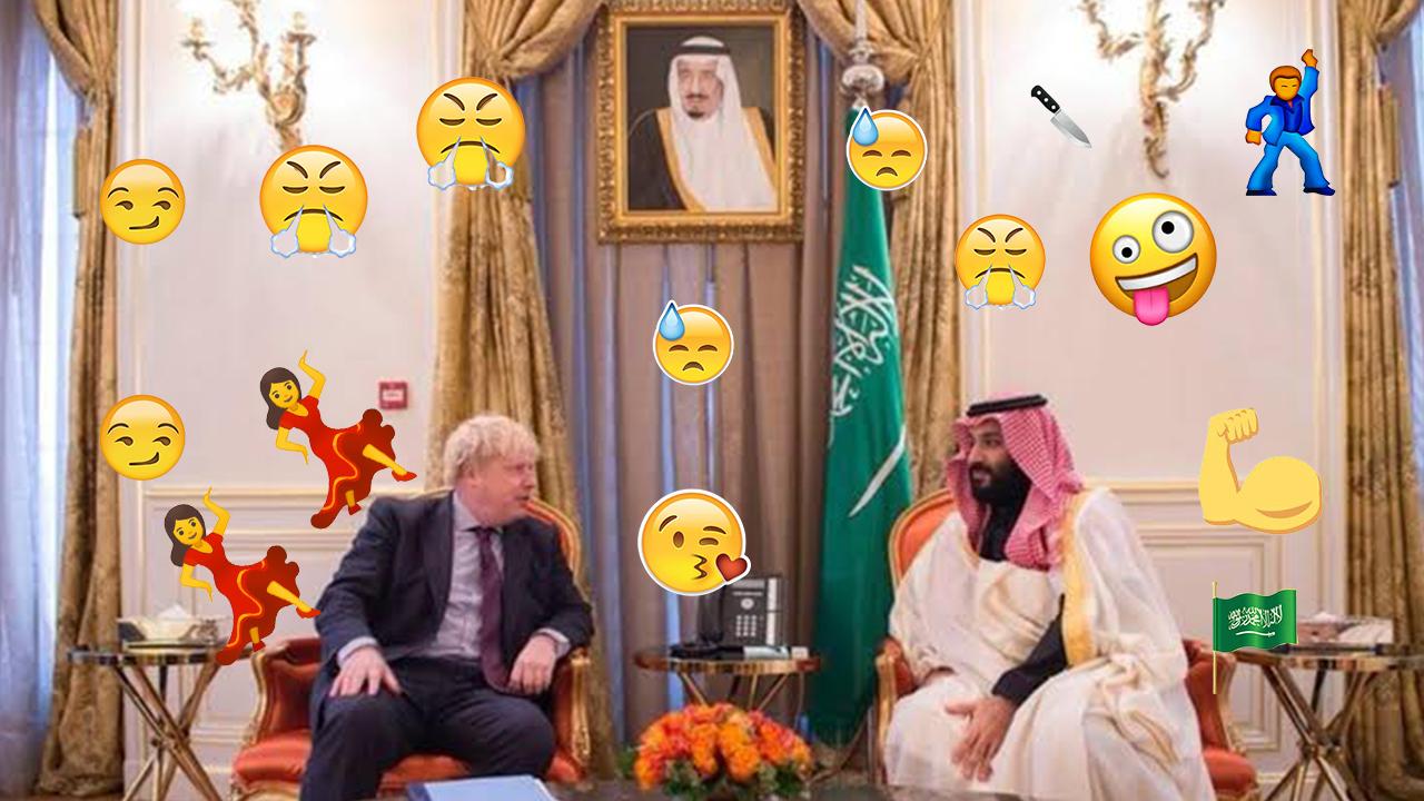 'Hacker' Veliaht Prens Selman'ın Britanya Başbakanı Johnson'a 'emoji yağdırması' endişe yarattı