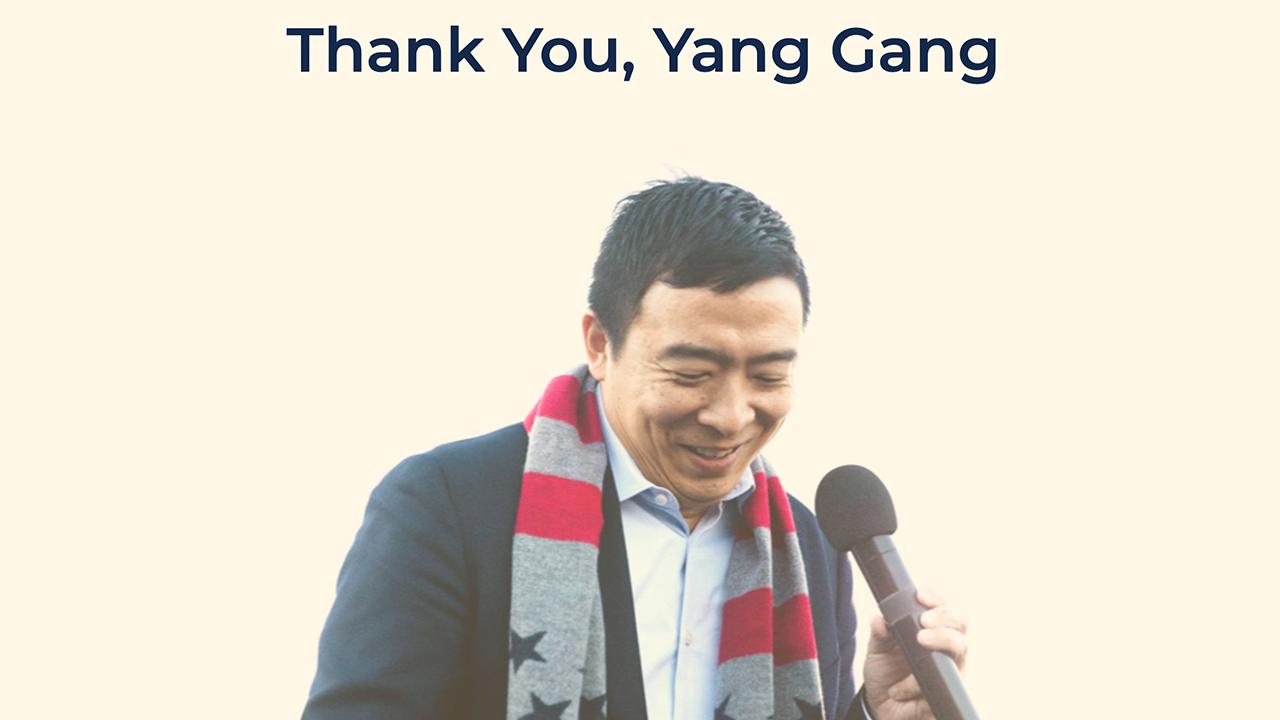 Andrew Yang, Demokrat Parti başkan adaylığı yarışından çekildi